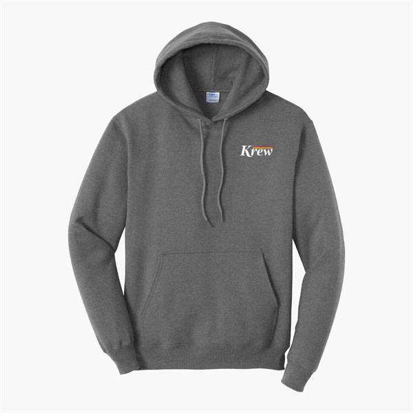 Port & Co Hooded Sweatshirt - Embroidered