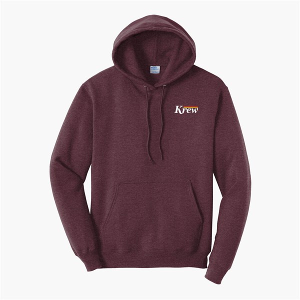 Port & Co Hooded Sweatshirt - Embroidered
