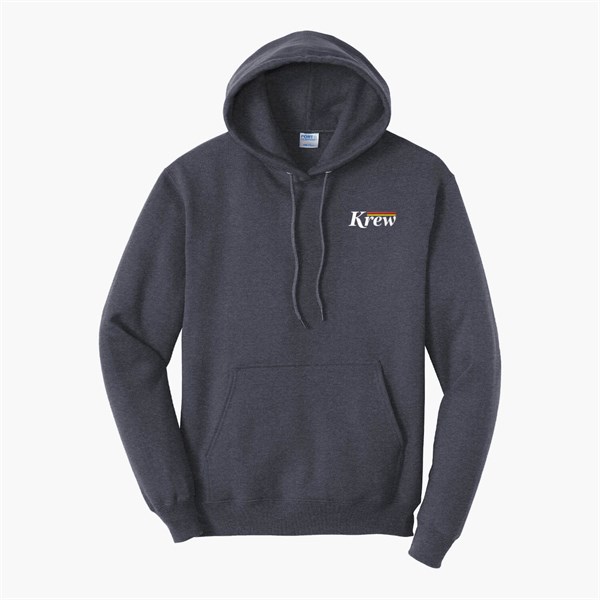 Port & Co Hooded Sweatshirt - Embroidered