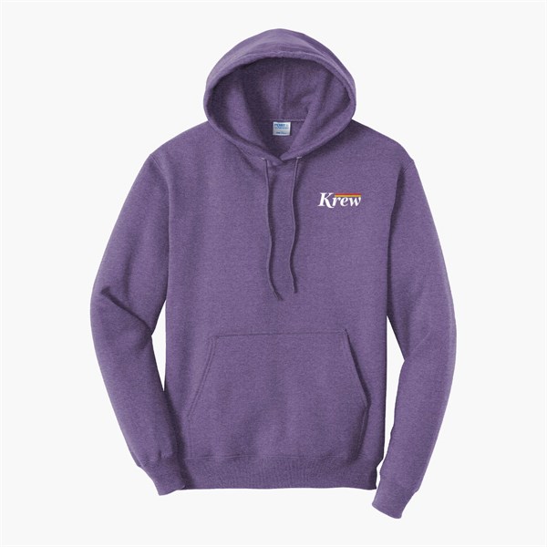 Port & Co Hooded Sweatshirt - Embroidered