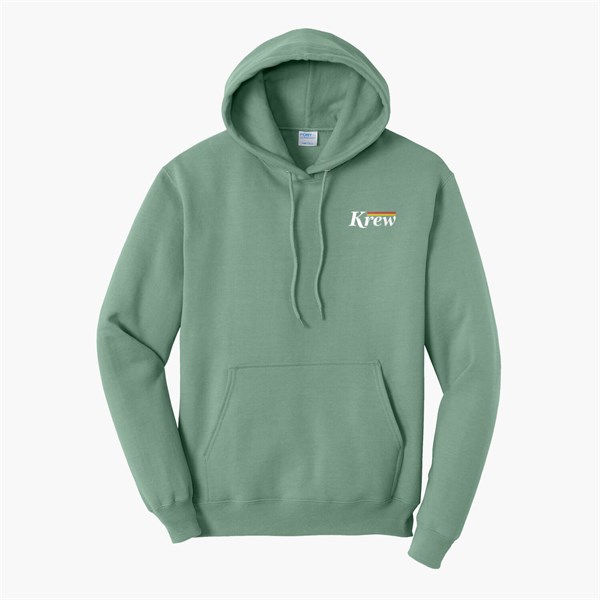 Port & Co Hooded Sweatshirt - Embroidered