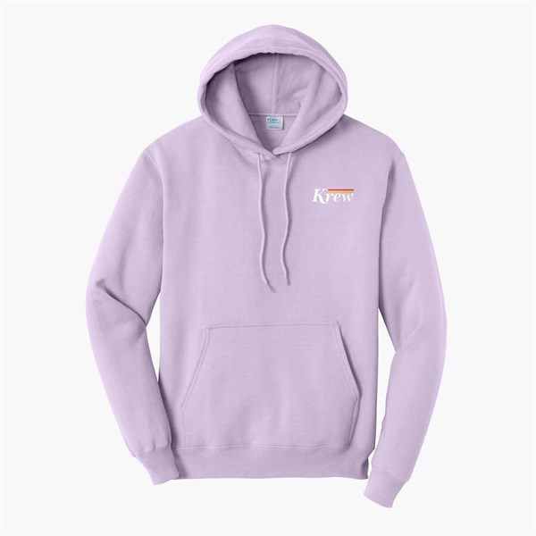 Port & Co Hooded Sweatshirt - Embroidered
