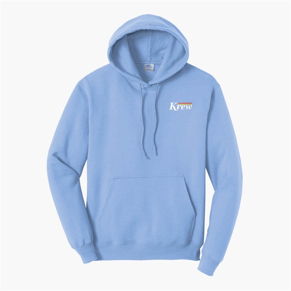 Port & Co Hooded Sweatshirt - Embroidered