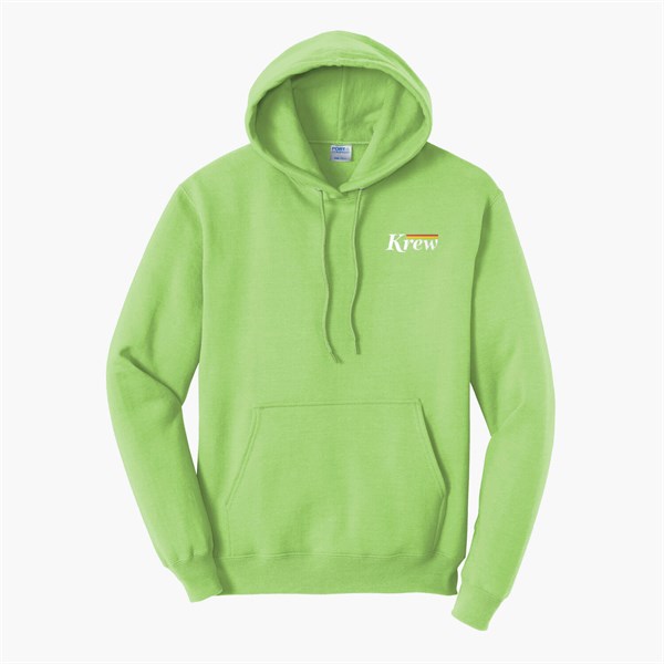 Port & Co Hooded Sweatshirt - Embroidered