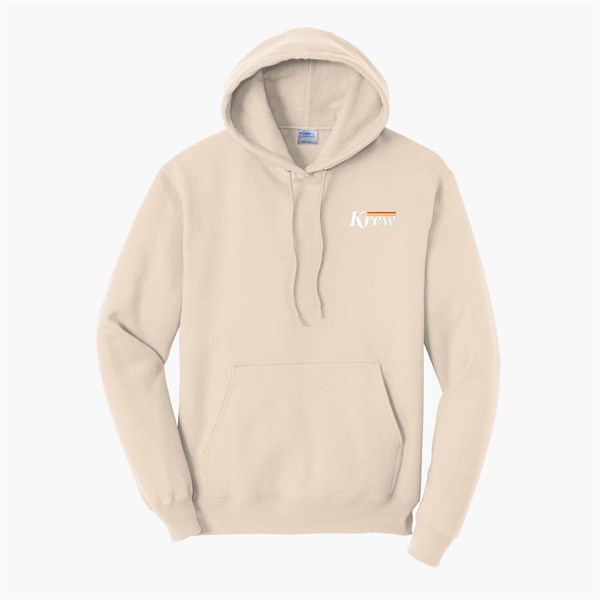 Port & Co Hooded Sweatshirt - Embroidered