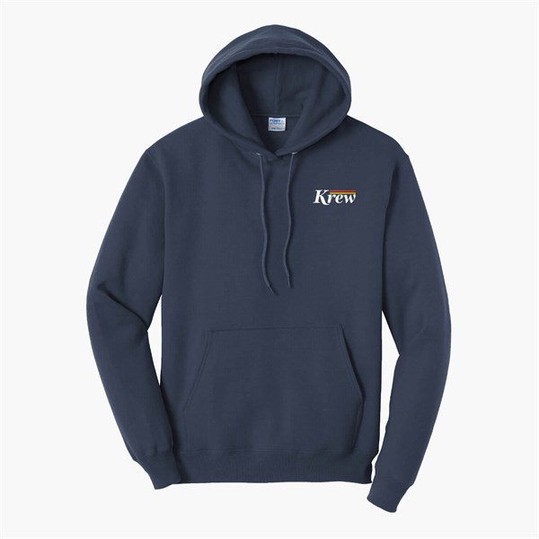 Port & Co Hooded Sweatshirt - Embroidered
