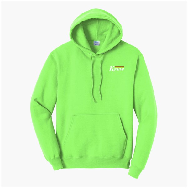 Port & Co Hooded Sweatshirt - Embroidered
