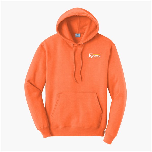 Port & Co Hooded Sweatshirt - Embroidered