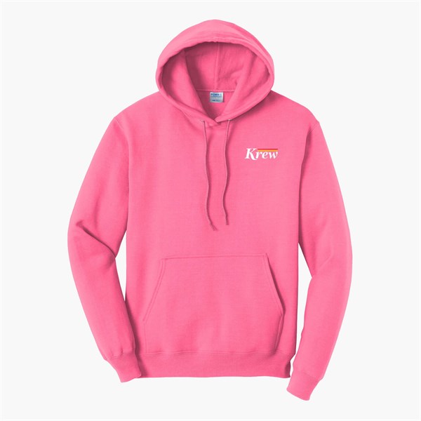 Port & Co Hooded Sweatshirt - Embroidered