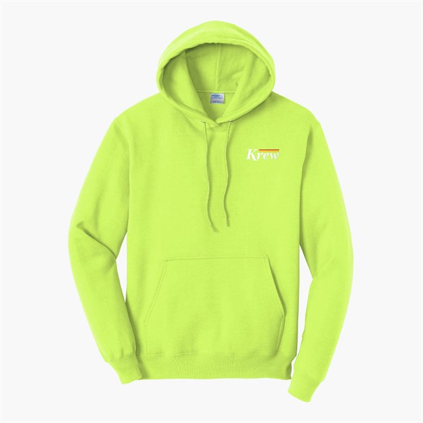 Port & Co Hooded Sweatshirt - Embroidered