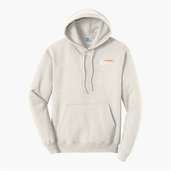 Port & Co Hooded Sweatshirt - Embroidered