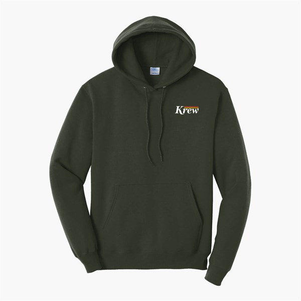 Port & Co Hooded Sweatshirt - Embroidered