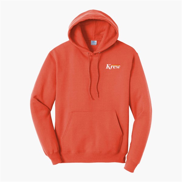 Port & Co Hooded Sweatshirt - Embroidered
