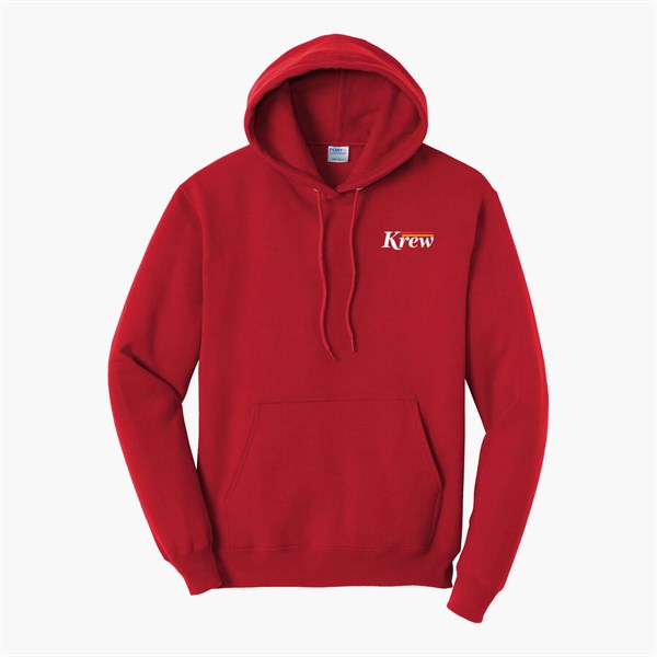 Port & Co Hooded Sweatshirt - Embroidered