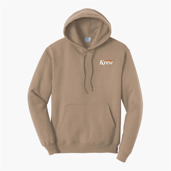 Port & Co Hooded Sweatshirt - Embroidered