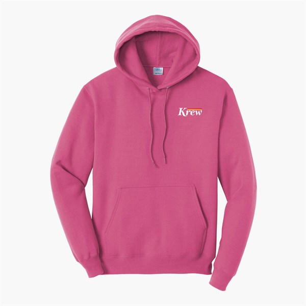 Port & Co Hooded Sweatshirt - Embroidered