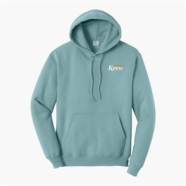 Port & Co Hooded Sweatshirt - Embroidered