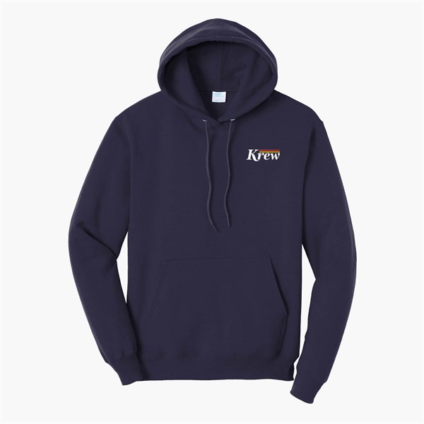 Port & Co Hooded Sweatshirt - Embroidered