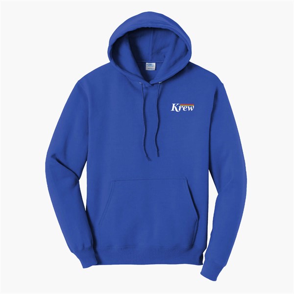 Port & Co Hooded Sweatshirt - Embroidered