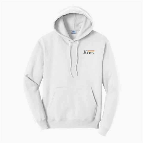 Port & Co Hooded Sweatshirt - Embroidered