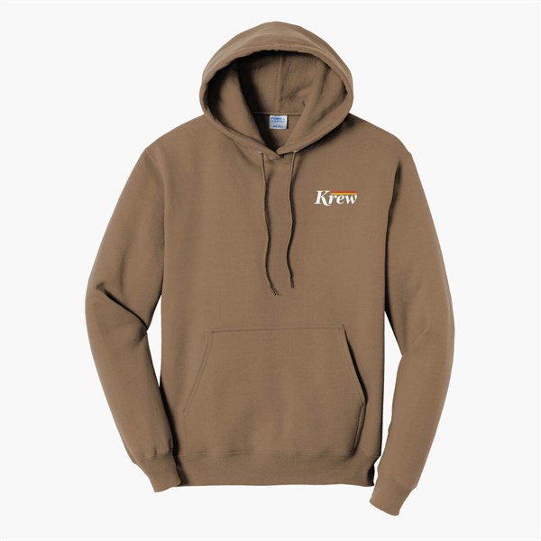 Port & Co Hooded Sweatshirt - Embroidered