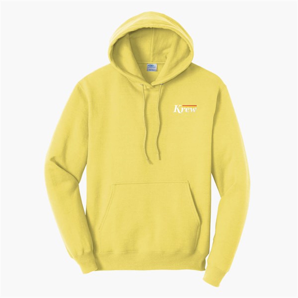 Port & Co Hooded Sweatshirt - Embroidered