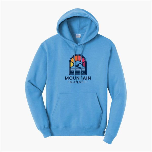 Port & Co Hooded Sweatshirt - Full Color