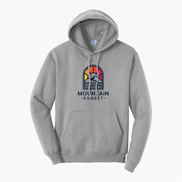 Port & Co Hooded Sweatshirt - Full Color