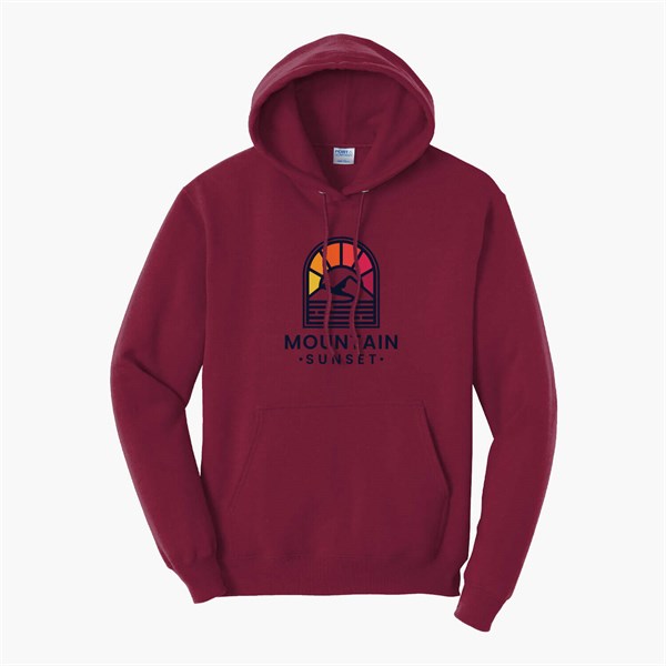 Port & Co Hooded Sweatshirt - Full Color