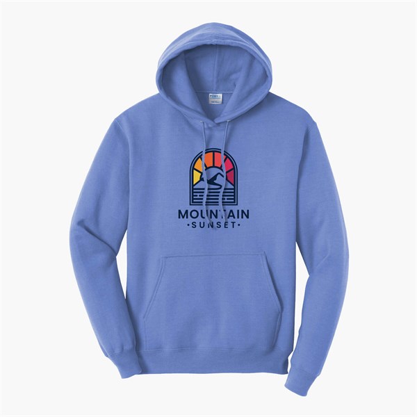 Port & Co Hooded Sweatshirt - Full Color