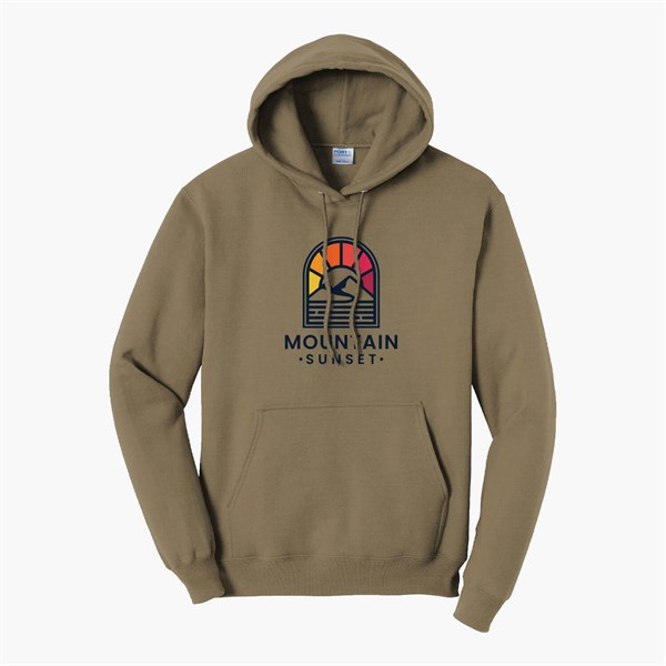 Port & Co Hooded Sweatshirt - Full Color