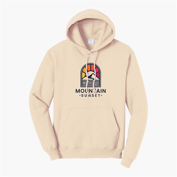 Port & Co Hooded Sweatshirt - Full Color