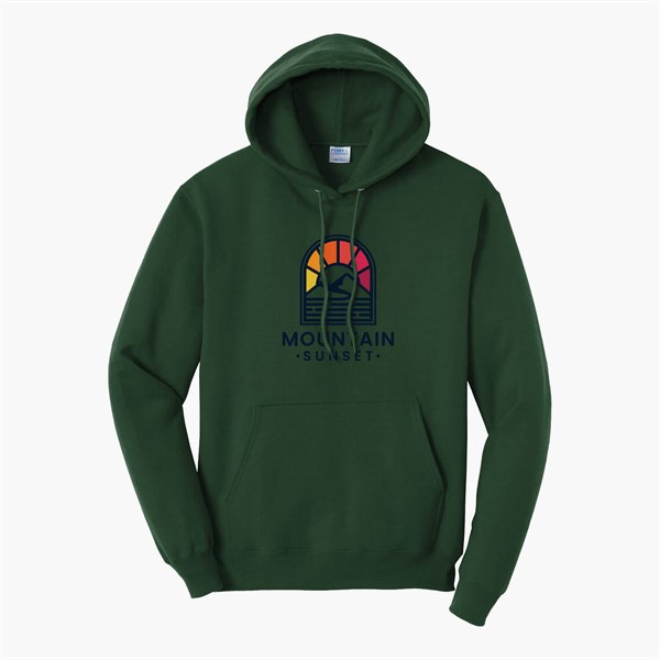 Port & Co Hooded Sweatshirt - Full Color