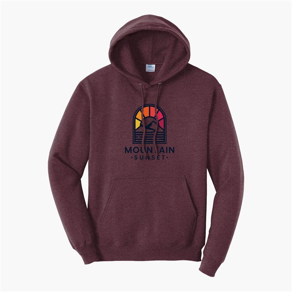 Port & Co Hooded Sweatshirt - Full Color