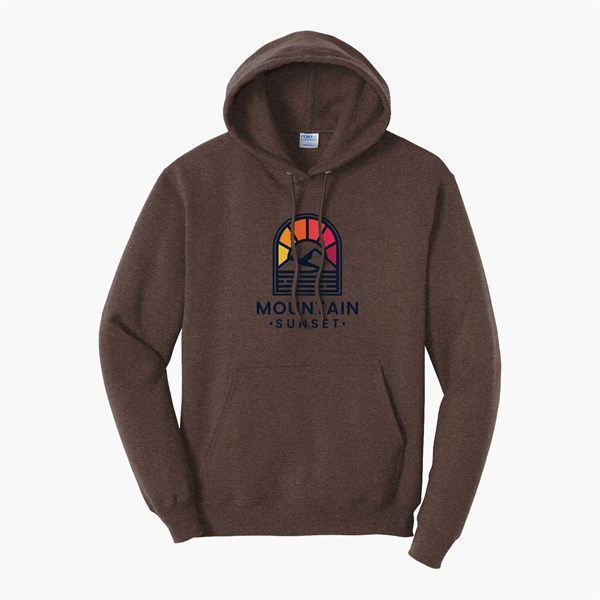 Port & Co Hooded Sweatshirt - Full Color