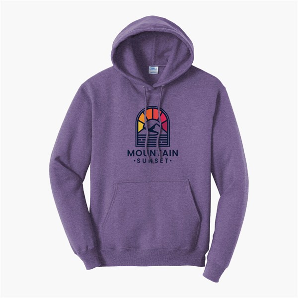 Port & Co Hooded Sweatshirt - Full Color