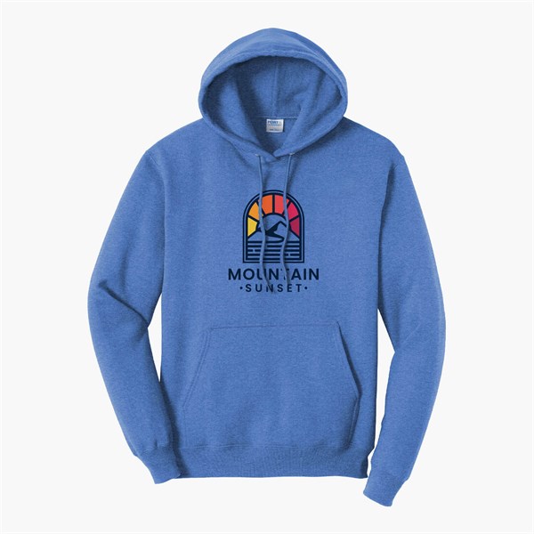 Port & Co Hooded Sweatshirt - Full Color