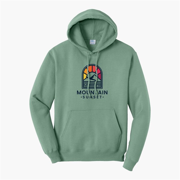 Port & Co Hooded Sweatshirt - Full Color