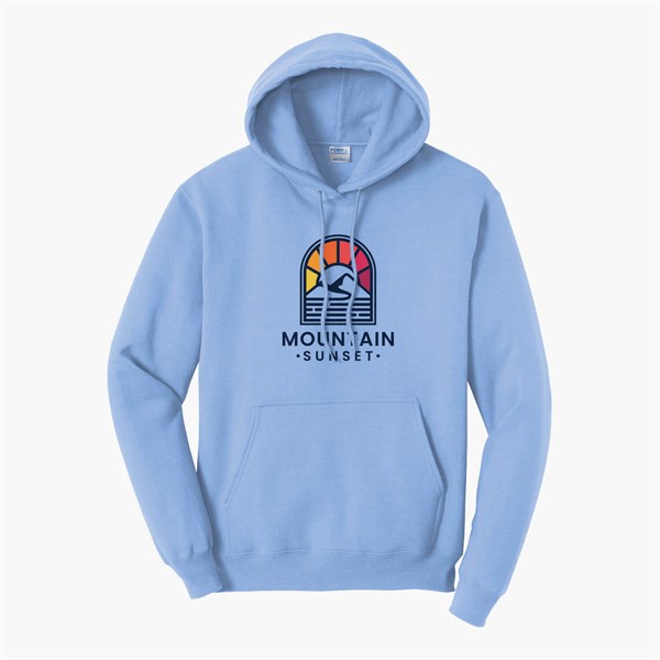 Port & Co Hooded Sweatshirt - Full Color