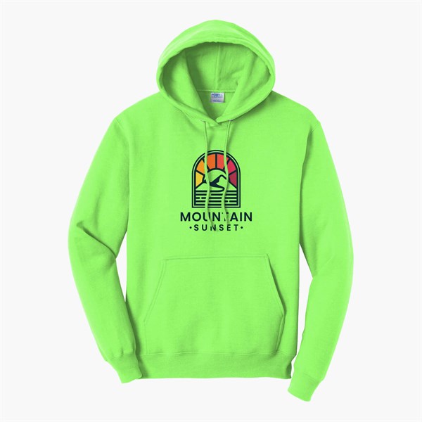 Port & Co Hooded Sweatshirt - Full Color
