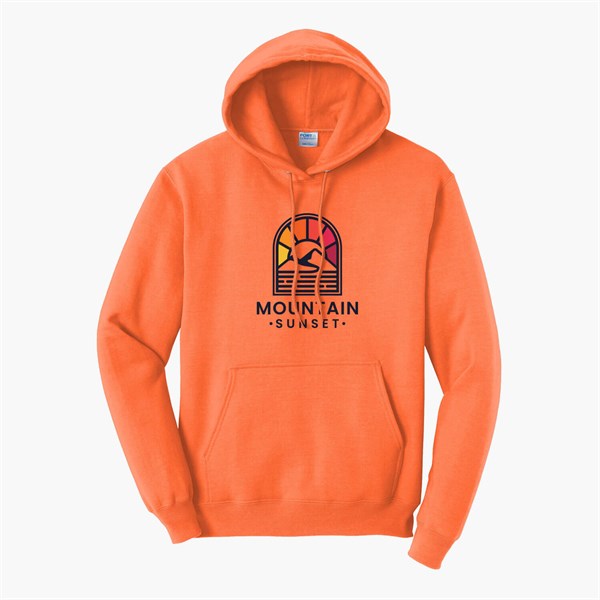Port & Co Hooded Sweatshirt - Full Color