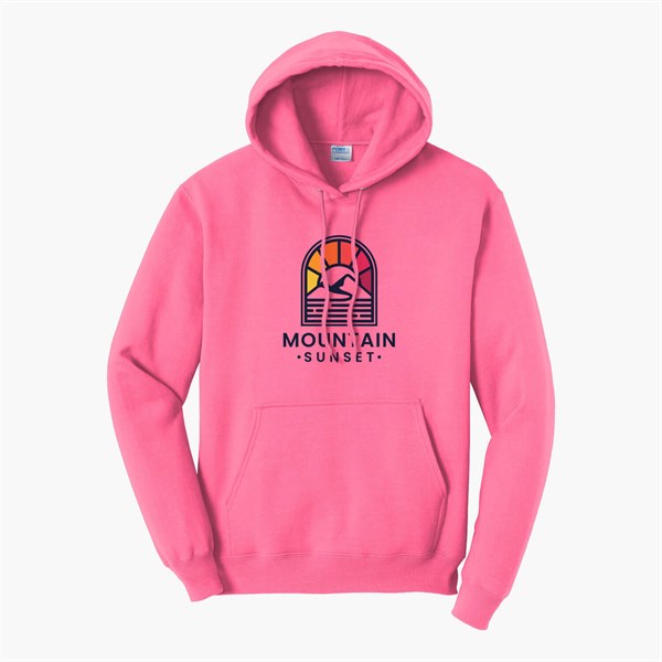 Port & Co Hooded Sweatshirt - Full Color