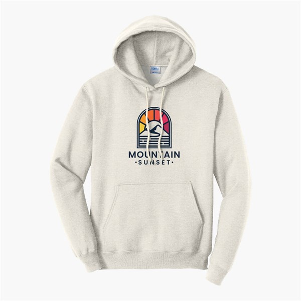 Port & Co Hooded Sweatshirt - Full Color
