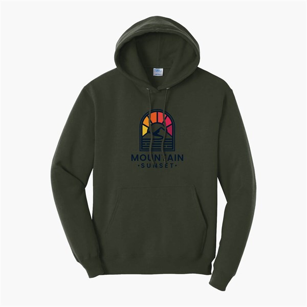 Port & Co Hooded Sweatshirt - Full Color