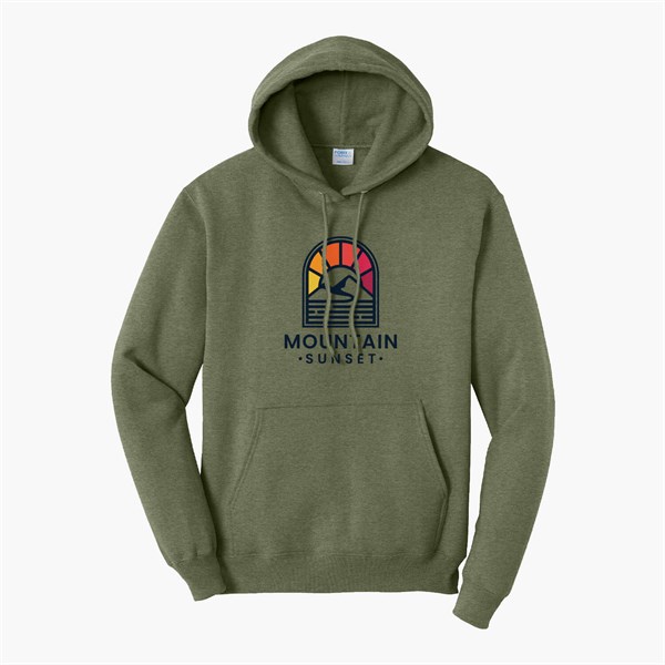 Port & Co Hooded Sweatshirt - Full Color