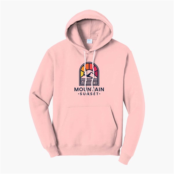 Port & Co Hooded Sweatshirt - Full Color