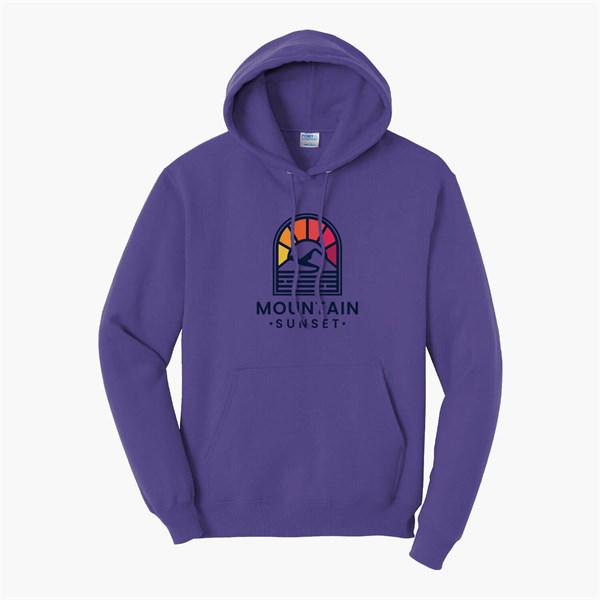 Port & Co Hooded Sweatshirt - Full Color