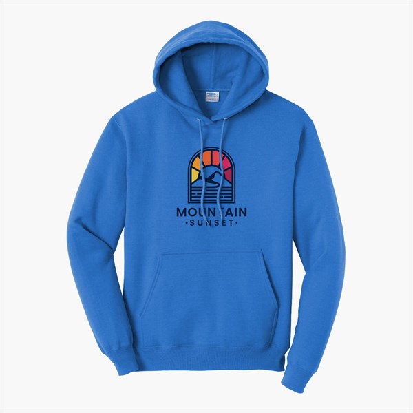 Port & Co Hooded Sweatshirt - Full Color