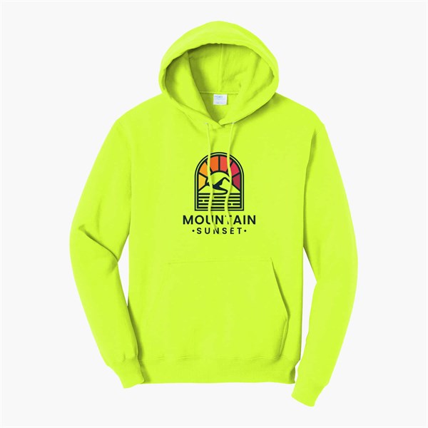Port & Co Hooded Sweatshirt - Full Color