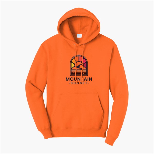 Port & Co Hooded Sweatshirt - Full Color
